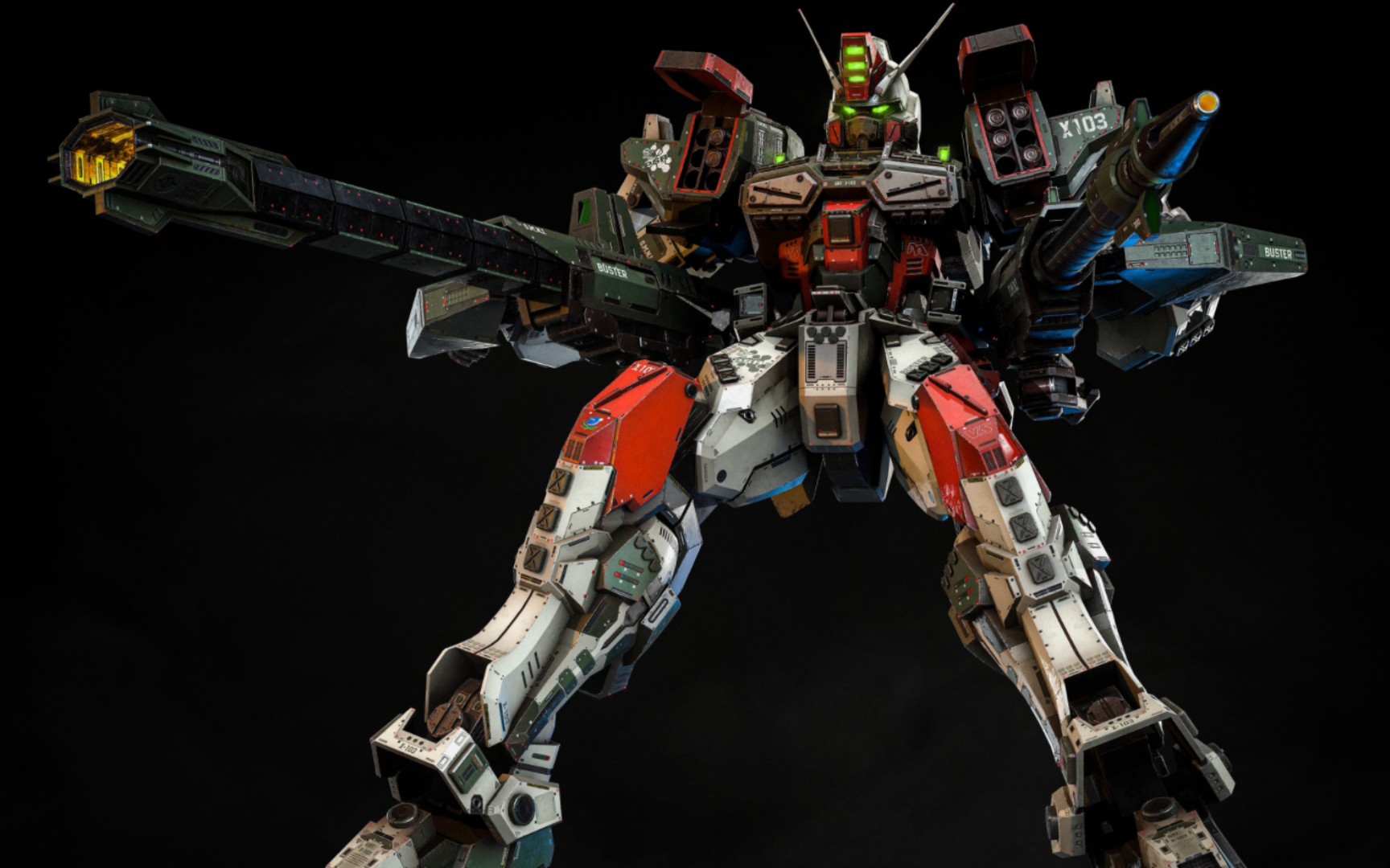 【高达3d】gat-x103—暴风高达