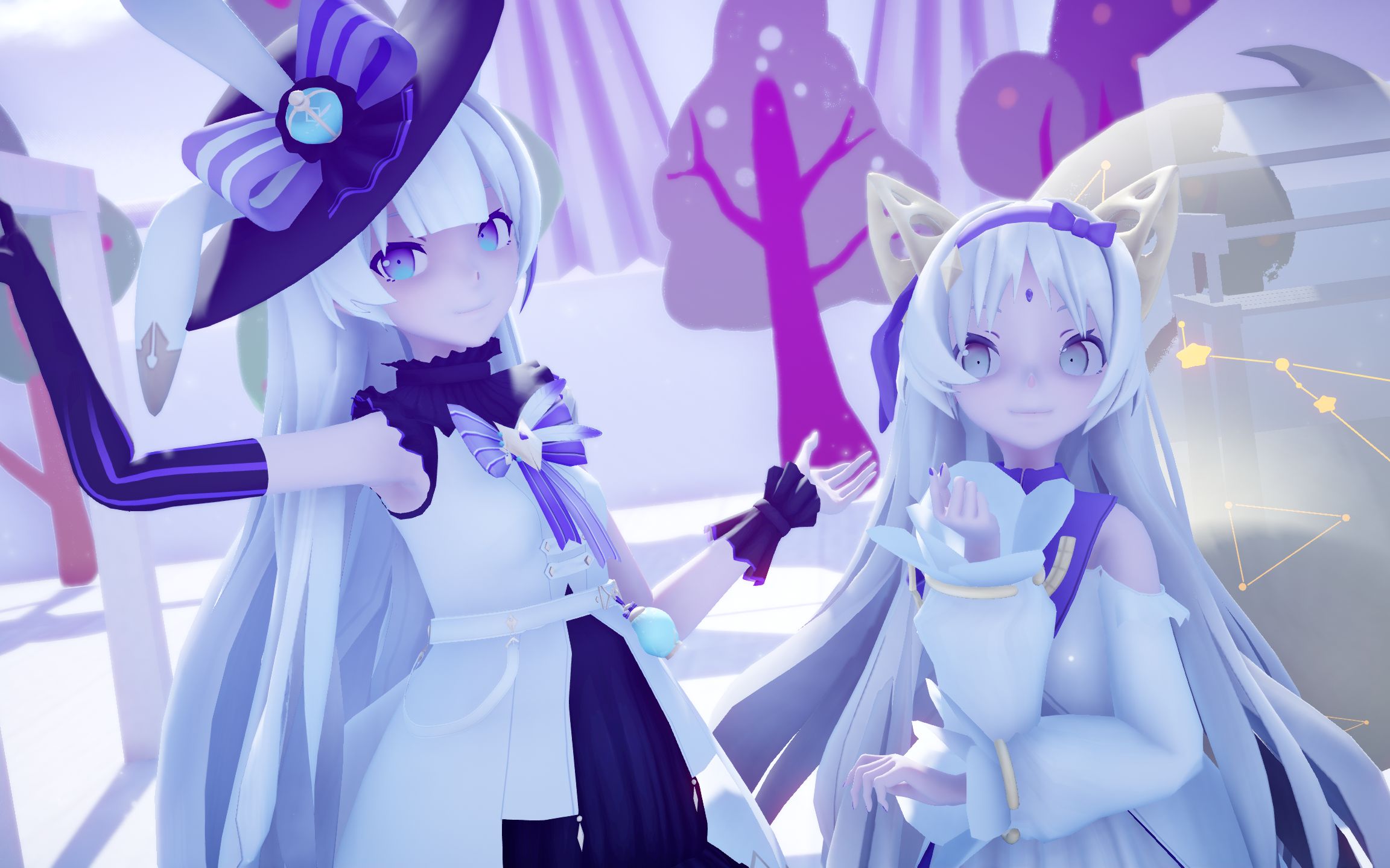 【雨狸帶著狐狸座跳極樂淨土啦!】極樂淨土【mmd】