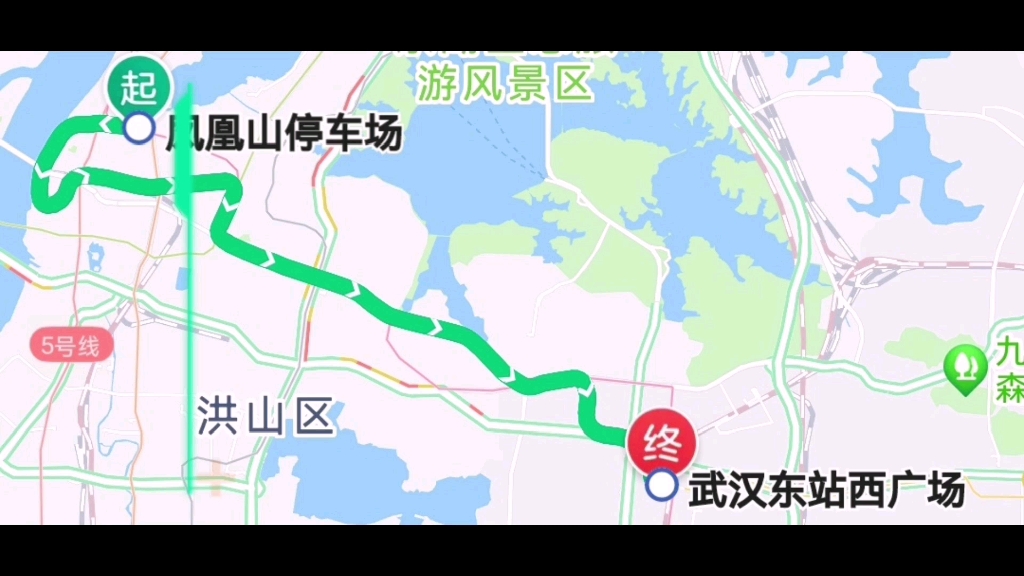 521公交车站的路线图图片