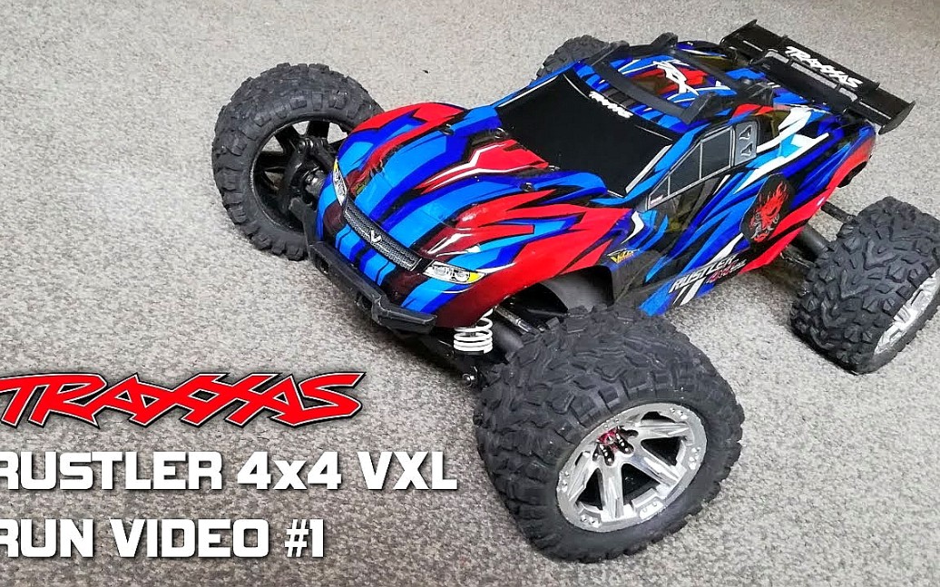 [图]【雪地野跑】TRAXXAS.遥控越野车 Rustler 4x4 VXL 雪地野跑