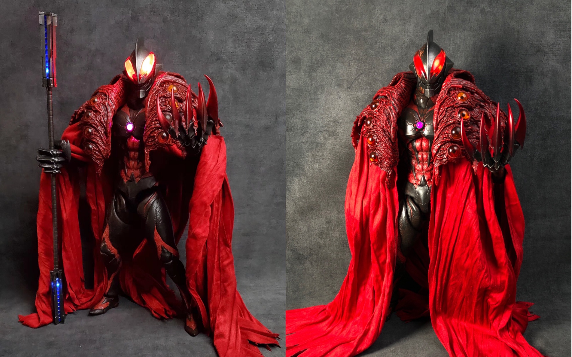 threezero 3a 30大山龙 贝利亚 整体灯光控制 磁控加灯改造