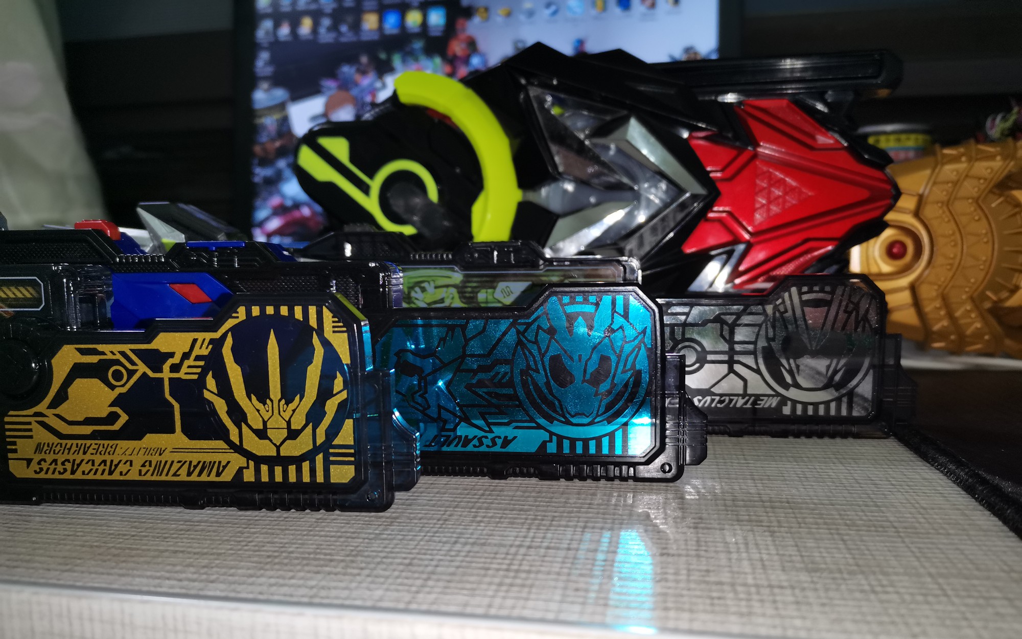 假面骑士zero—one腰带把玩