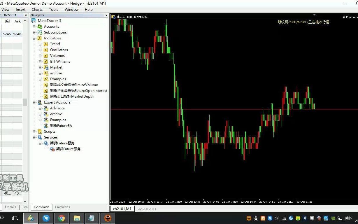 MT5上海期货交易所的五档盘口哔哩哔哩bilibili