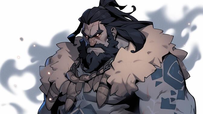 ai绘画:野蛮人之王