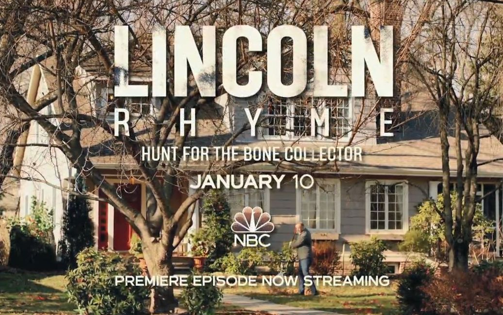 NBC电视台2020年冬季档新剧人骨拼图 Lincoln Rhyme Hunt For The Bone Collector 宣传片 02哔哩哔哩bilibili