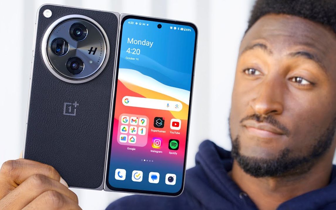 【熟肉】mkbhd评测一加折叠屏手机open