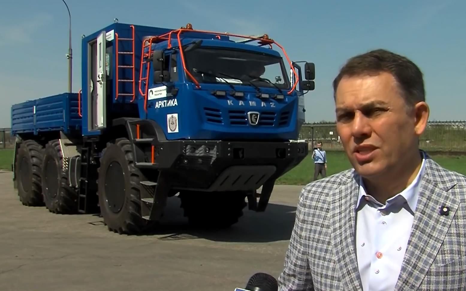 卡玛斯越野车 房车 这车看车很霸气