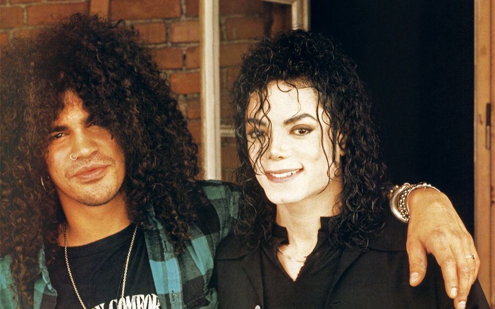 michaeljackson与slash演出合集