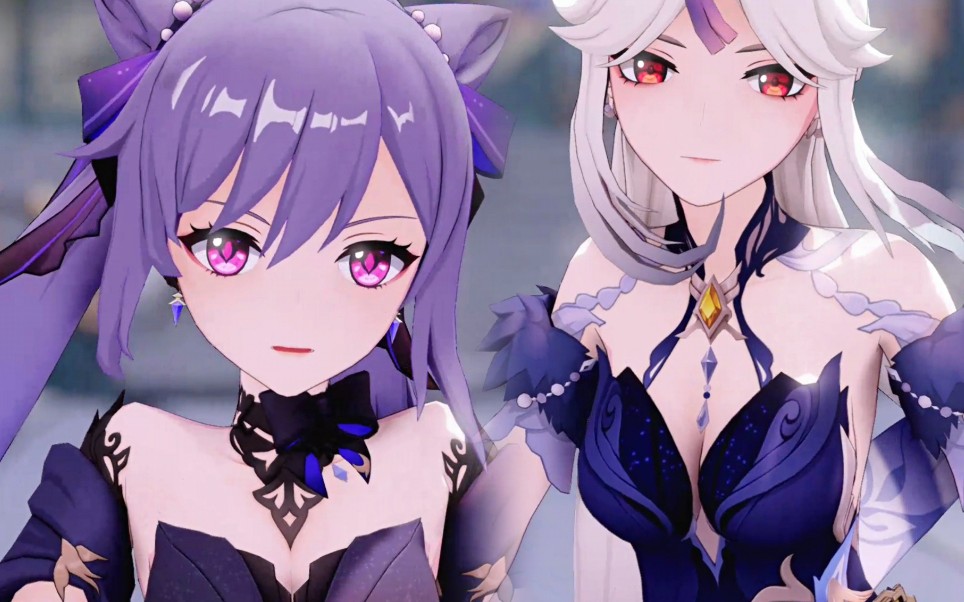 【原神】刻晴凝光新皮肤美美的