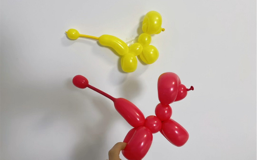 一根长气球制作小动物图片