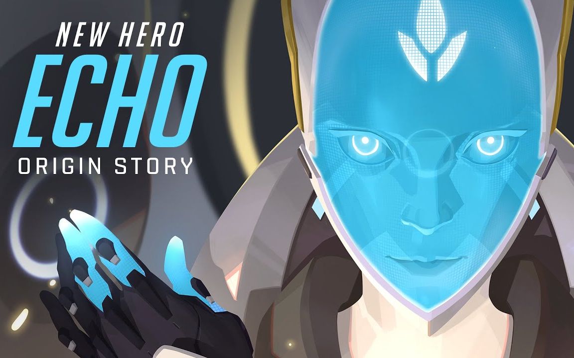 【守望先锋】新英雄echo回声英雄故事[英文版]【中文字幕】