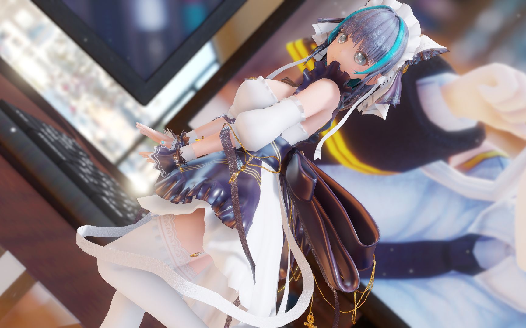 [碧蓝航线mmd]柴郡超级无敌爱你哦!_哔哩哔哩_bilibili