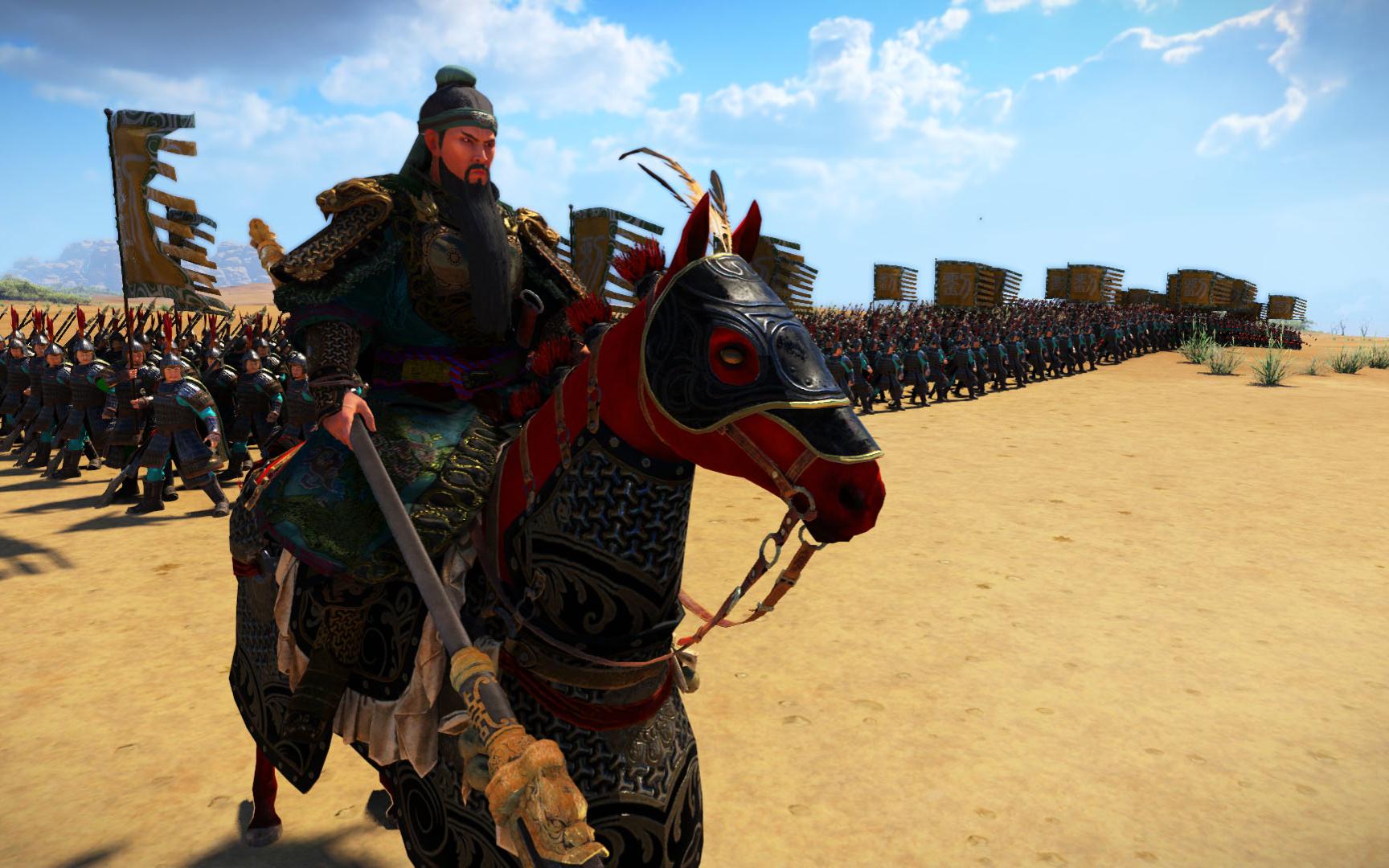 【全面战争三国】关羽1800名武圣骁卫能否对抗马超720骑神威骑