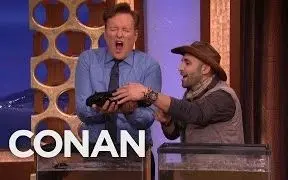 Download Video: 【CONAN on TBS】荒野探险的狼叔竟在这个节目上让主持人把玩蛞蝓？