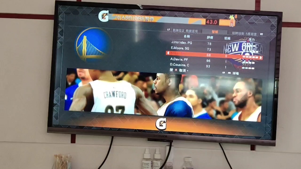 世嘉主机 XBOX360 NBA2K18 王朝模式 勇士对鹈鹕哔哩哔哩bilibili