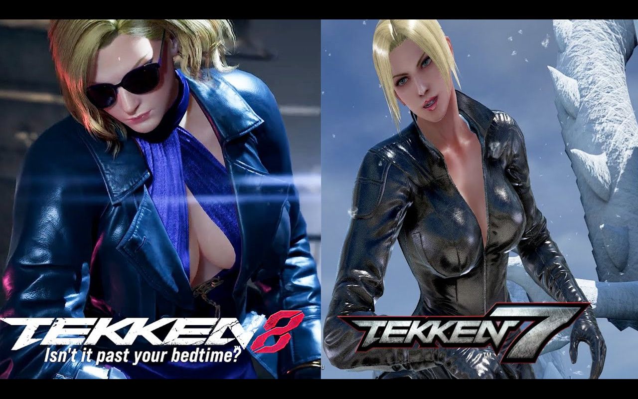 妮娜·威廉姆斯 | 铁拳7 vs 铁拳8 | 对比 | 作者:i am op