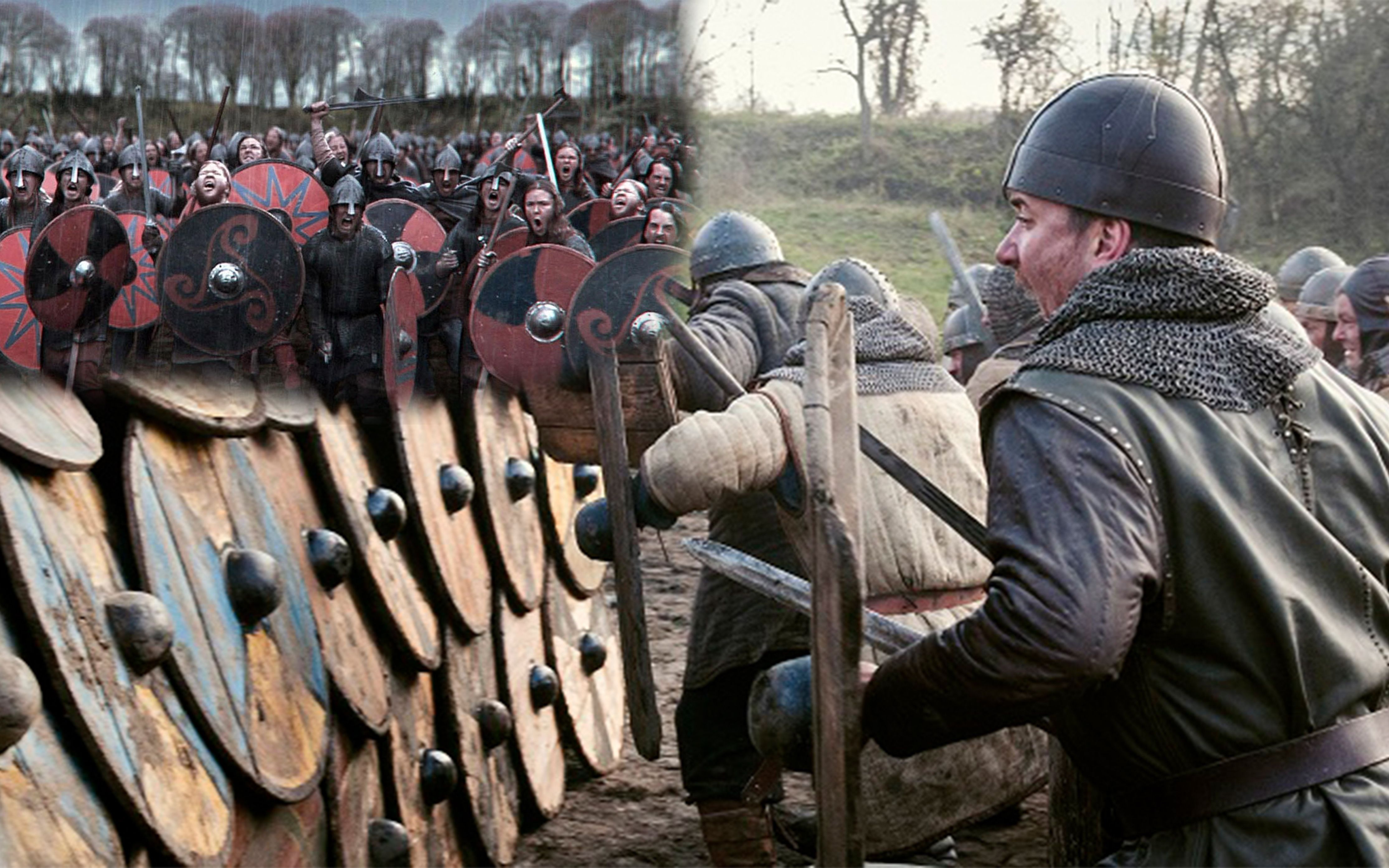 维京用盾墙战术碾压英格兰人:盾墙战术如何纵横300余年_哔哩哔哩_bili