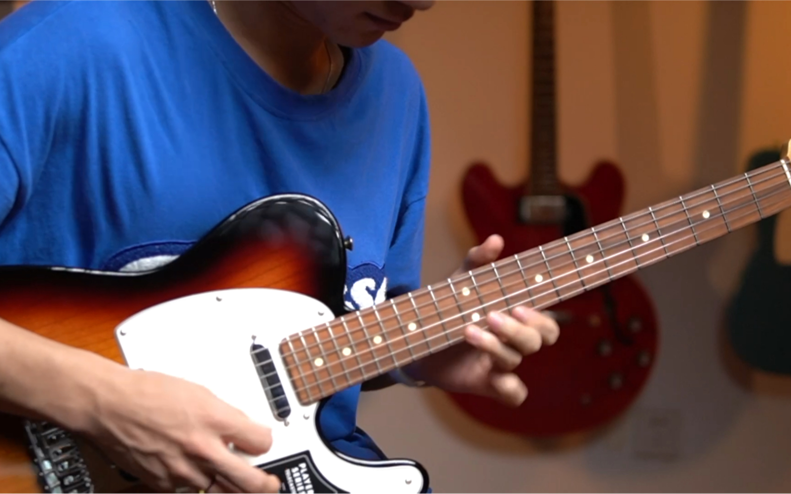 dearjohn比莉电吉他尾奏solo郄昊广翻弹