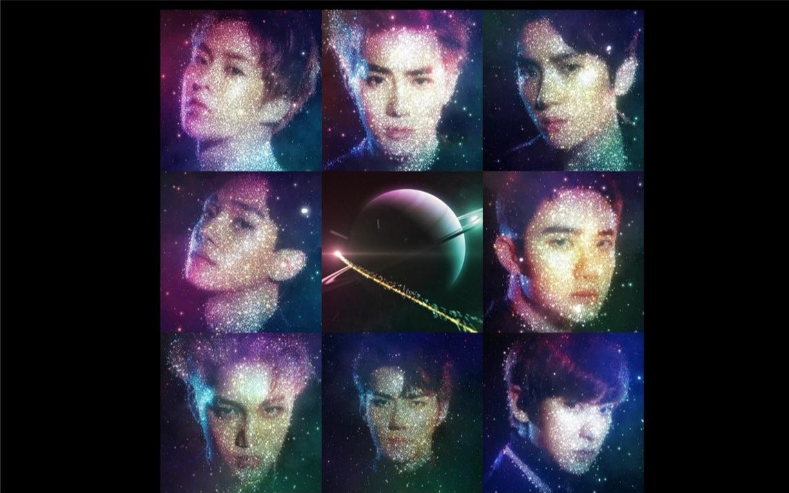 [图]【圆头的鹅蛋】好爱好爱这一场 业务能力满分的EXO Forever+The Eve+Ko Ko Bop 2017 Melon 现场