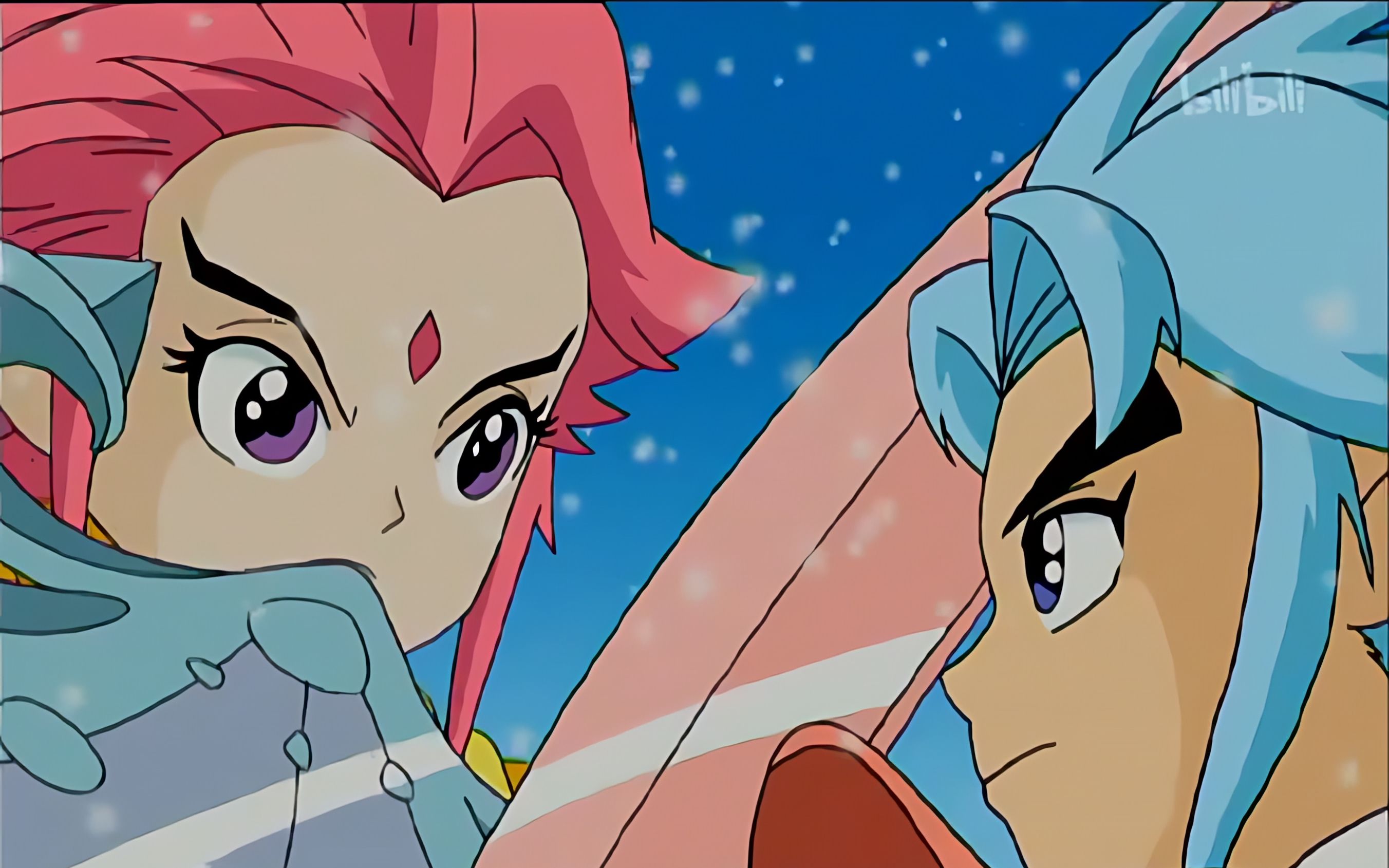 《神兵小将》片头1080p重制版,大家都是什么时候看的这部动漫呢_哔哩