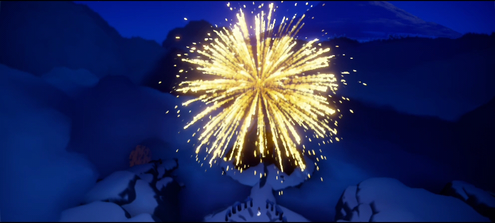 光遇烟花93:绚丽绽放的瞬间