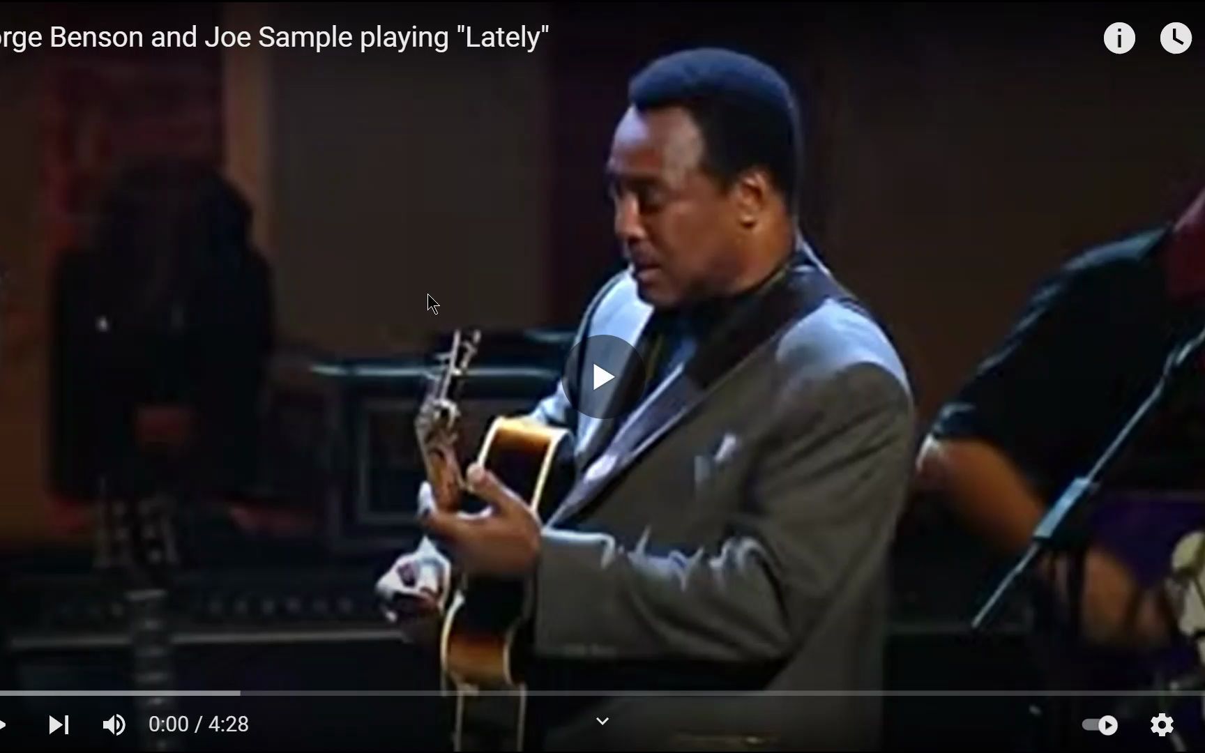 [图]George Benson and Joe Sample playing "Lately"