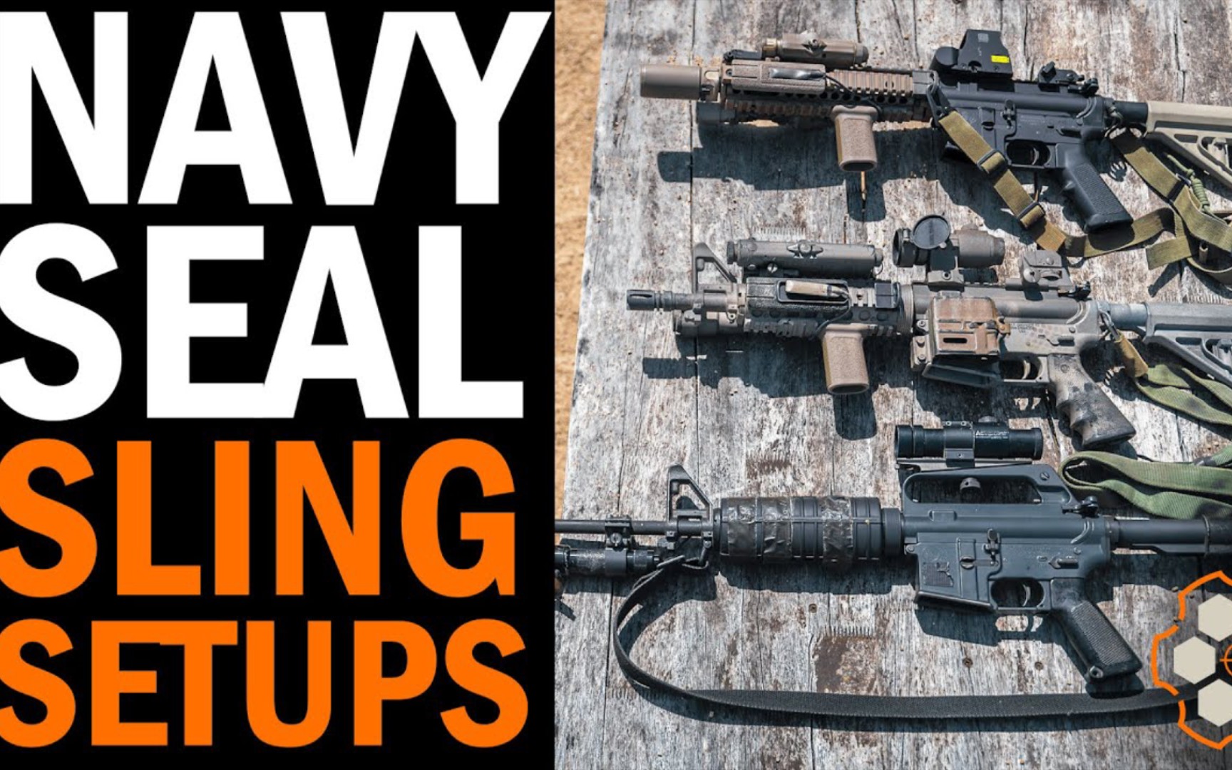 前海豹突击队枪带配置教学及服役期间时所使用的步枪(mk18/ar15)-铁砧