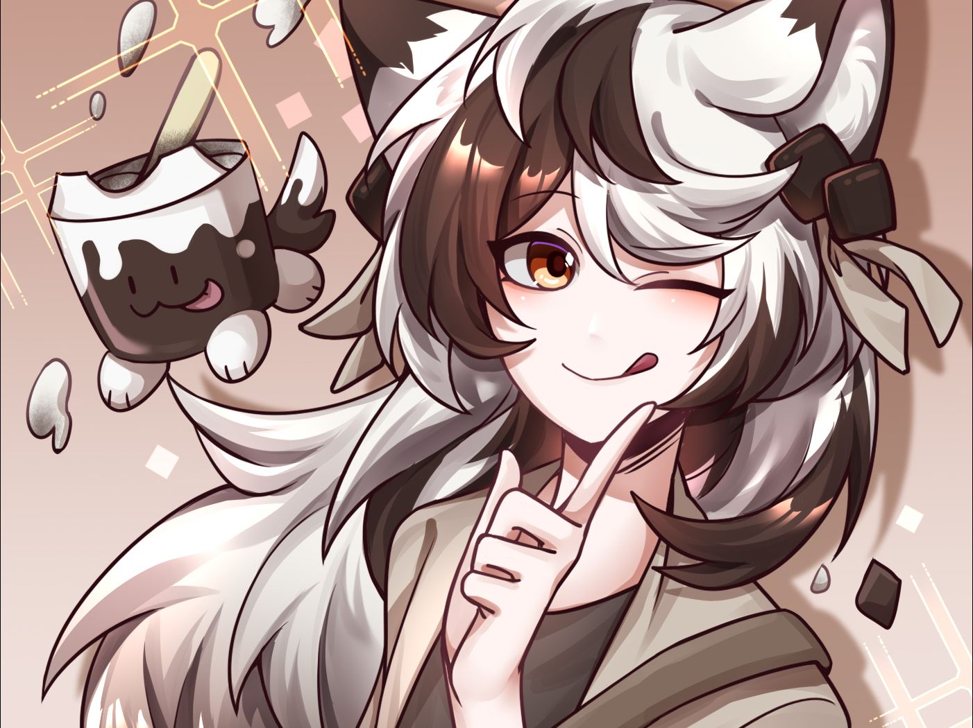 【绘画过程】随机词作画,被拉来画了巧克力麦旋风