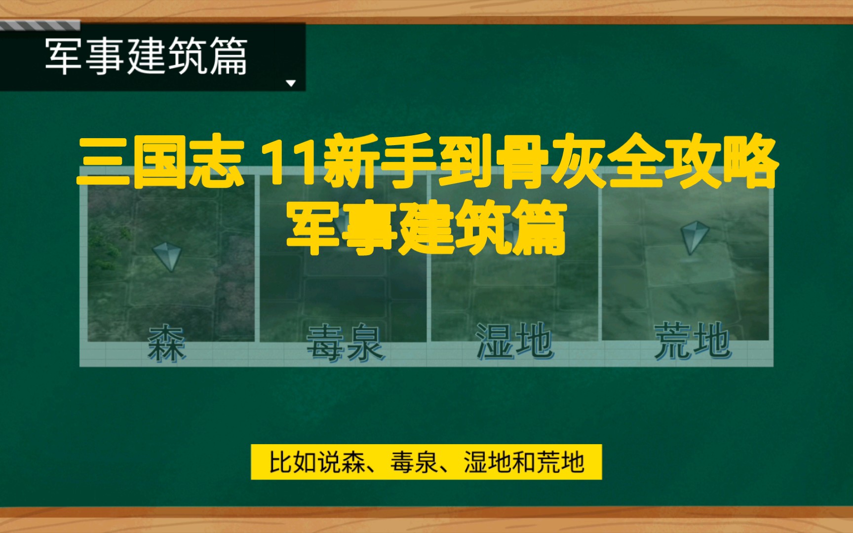 [图]三国志11新手到骨灰全攻略 军事建筑篇