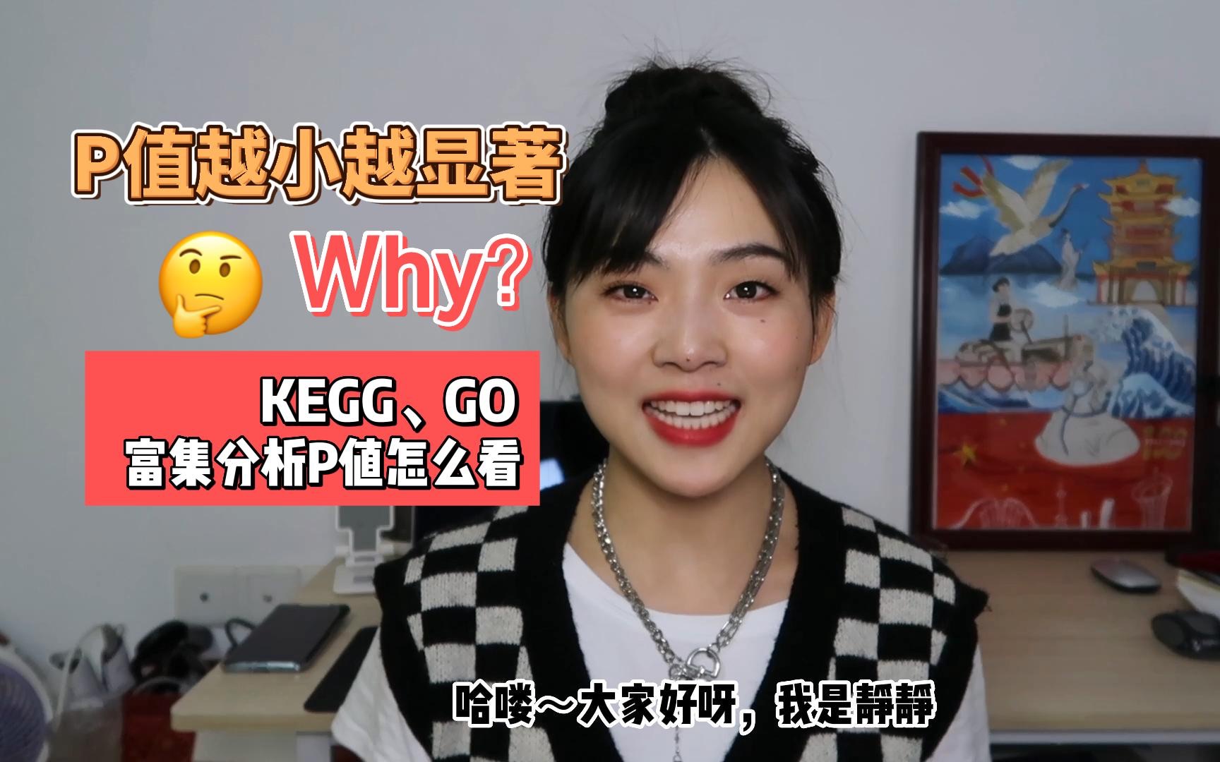 P值越小越显著?富集分析中的P值怎么看?KEGG、GO中的P值哔哩哔哩bilibili