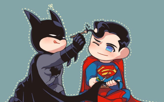 【情侣说】这是世界上最具代表性的f向cp!超人与蝙蝠侠!