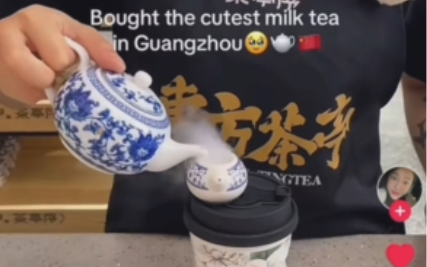 【TikTok】外网看国内奶茶店|海外国际版抖音外国网友评论哔哩哔哩bilibili