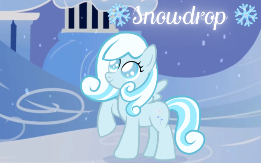 [图]【MLP绘画】Snowdrop｜落雪