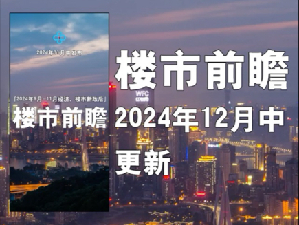 楼市前瞻2024年12月中更新...楼市.房价.经济.哔哩哔哩bilibili