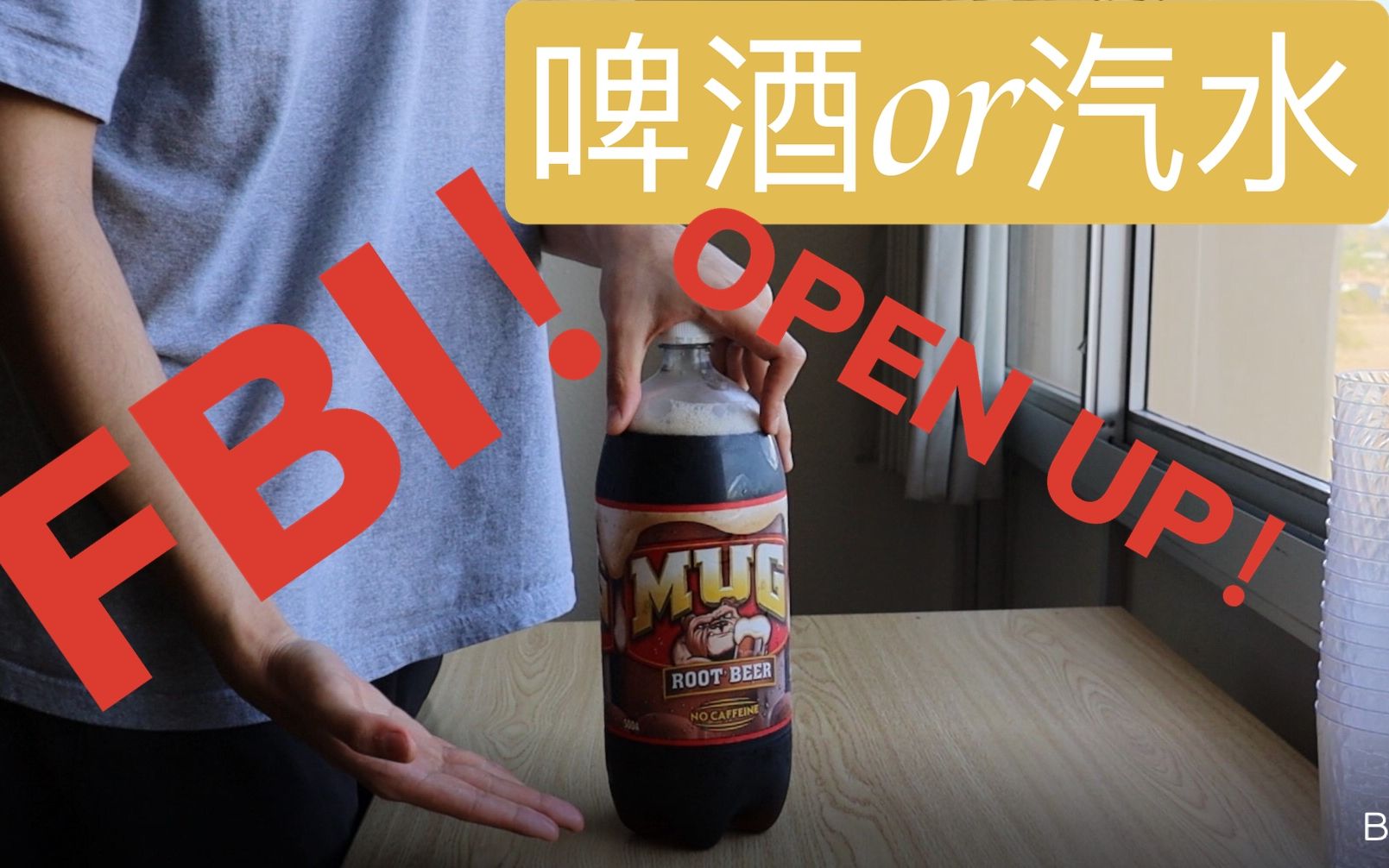 【北美奇葩饮料Root Beer】因为喝这个饮料我被逮起来了?【饮料测评】哔哩哔哩bilibili