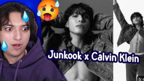 BTS Jungkook is the new brand ambassador Calvin Klein after the release of  a short video teaser🤩😍 and the photos too He appeared in the…