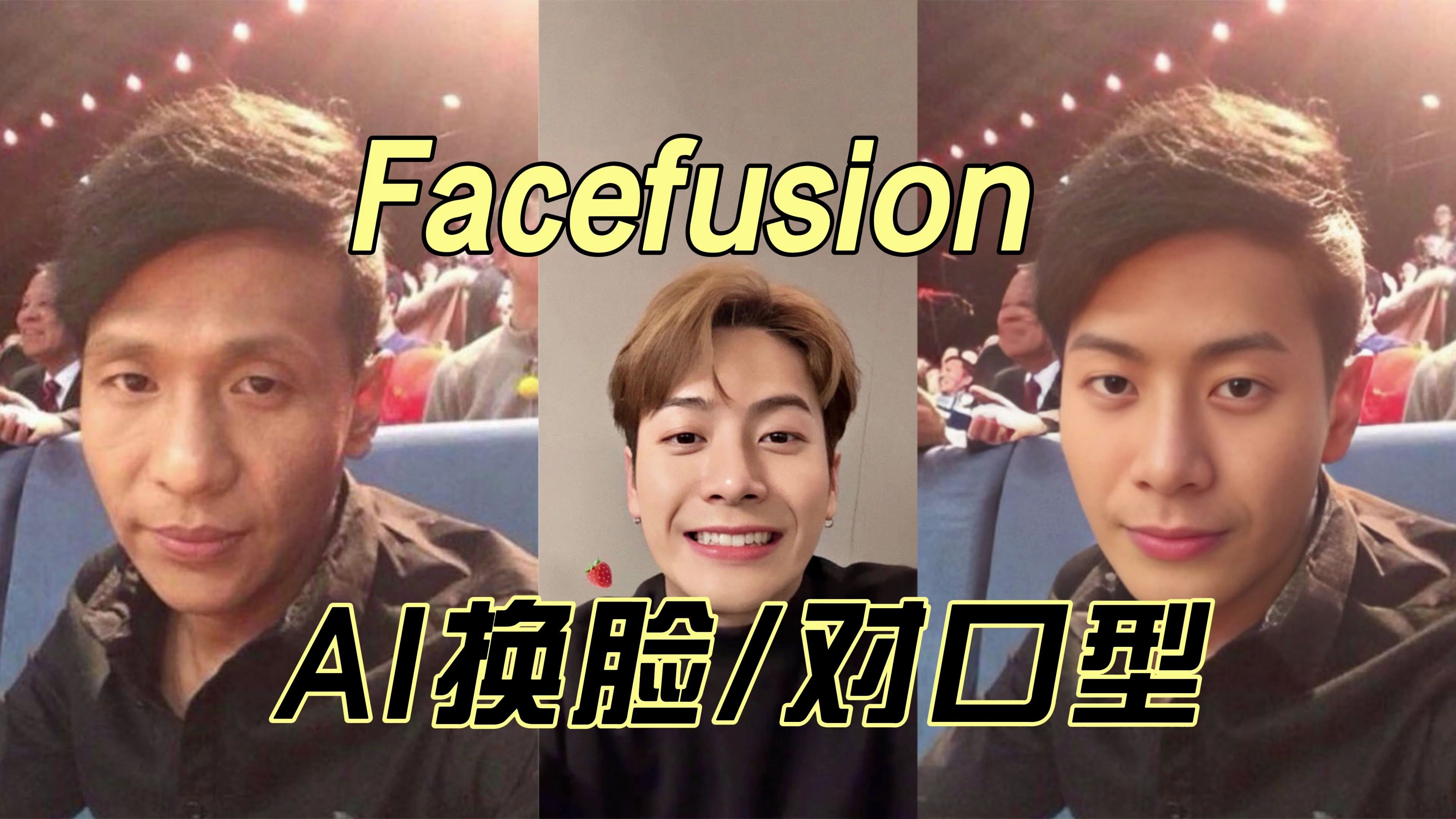 Facefusion 高效的AI换脸/对口型 工具哔哩哔哩bilibili