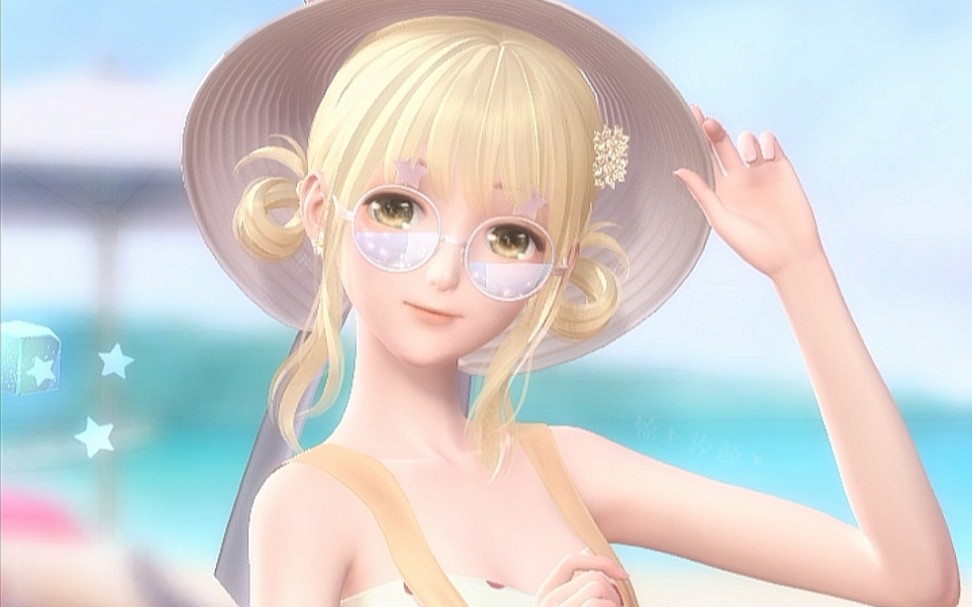 【闪耀暖暖】晴夏海风&悠扬假日 小屋剧情 套装动作 卡牌语音_哔哩