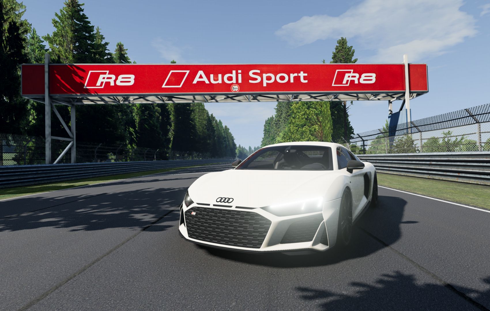 【beamng.drive】驾驶奥迪r8跑纽北
