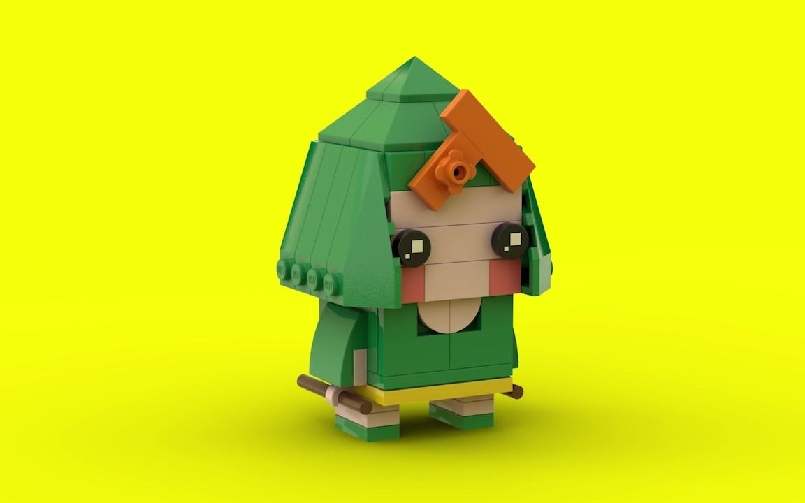 【乐高-moc】站姿粽子人