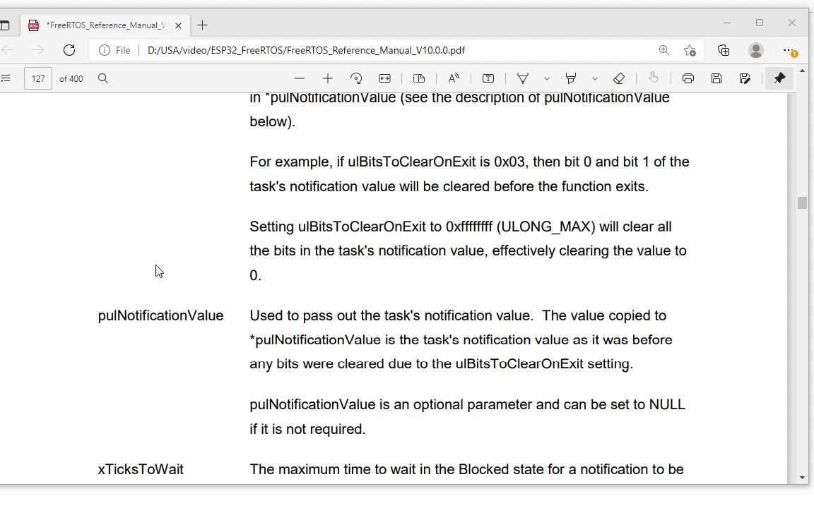 ESP32freeRTOS教程二十三:通知值哔哩哔哩bilibili