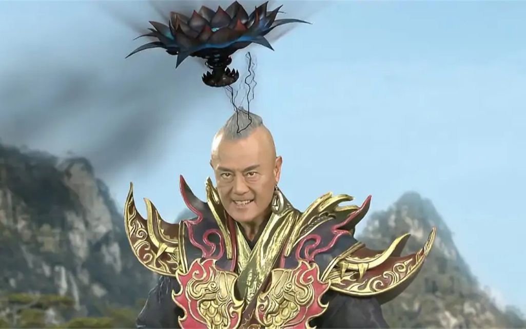 奎刚善念萌发,白衣奎刚解除束缚,奎刚强行用黑莲镇压他