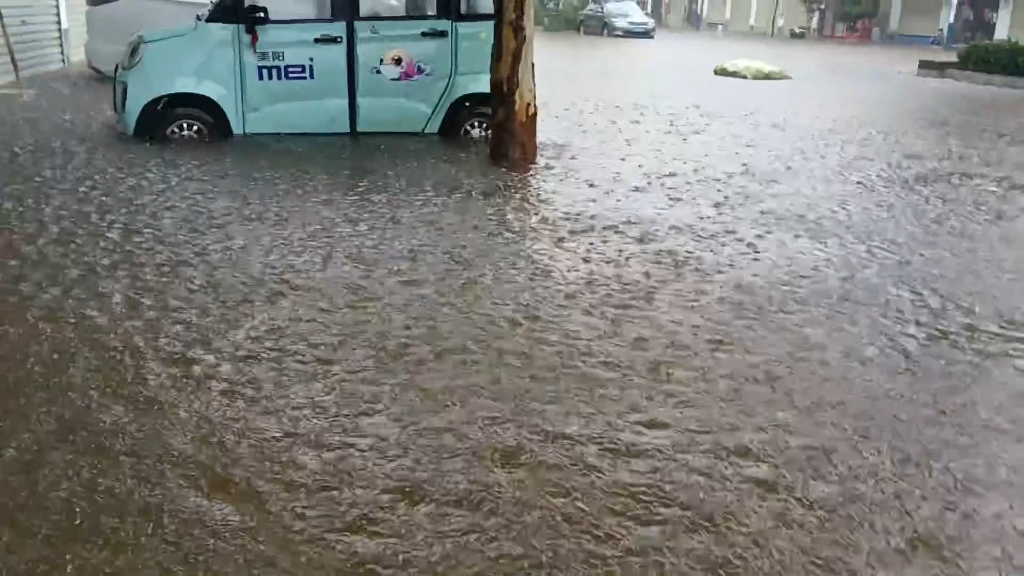 河南省商丘市睢阳区坞墙乡大雨还在下哔哩哔哩bilibili