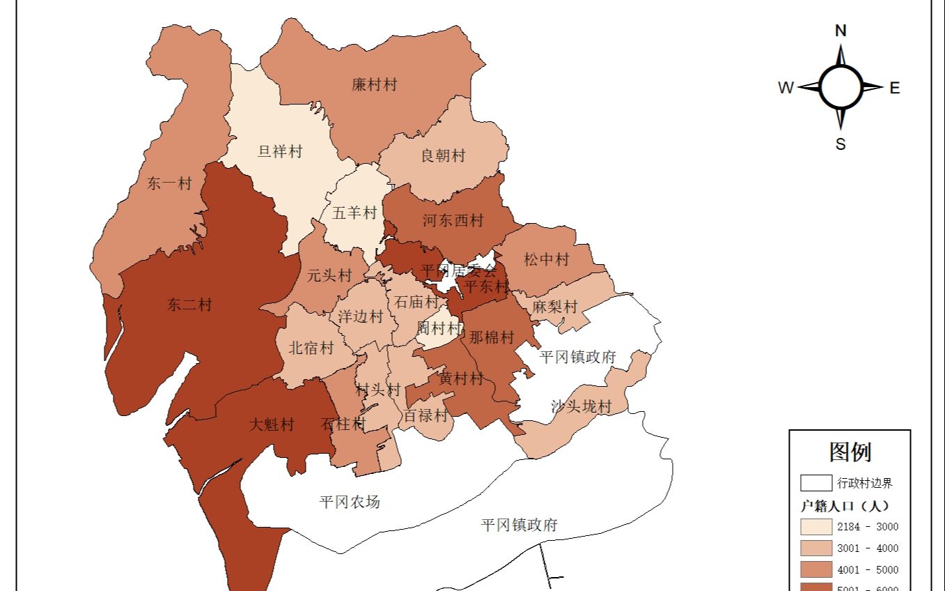 简单的行政村人口分布图制作哔哩哔哩bilibili