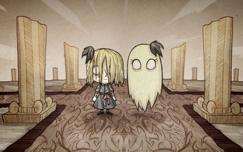 饥荒联机我家阿比盖尔和别人家阿比盖尔的互相伤害