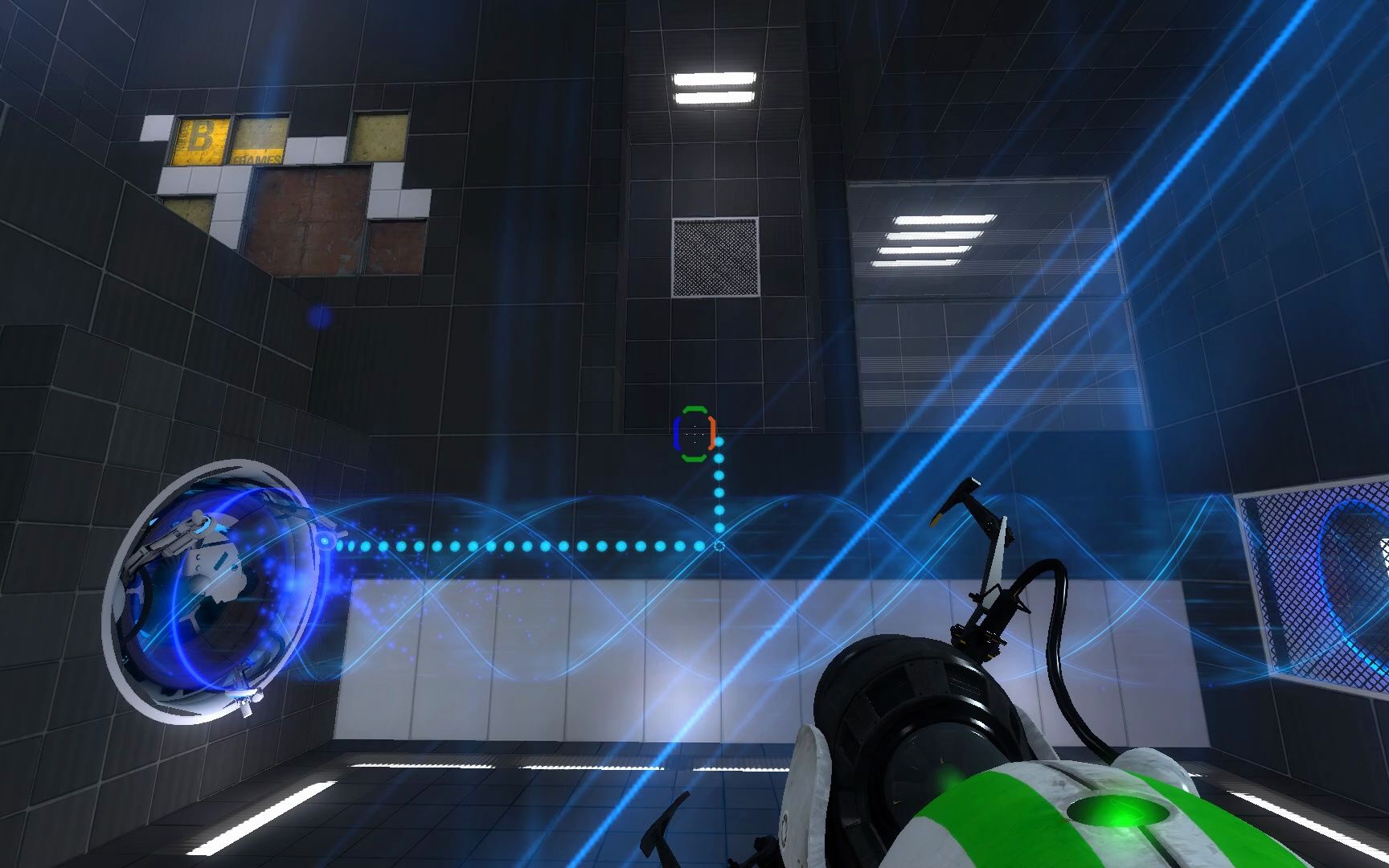 【portal reloaded】时空(绿色)传送门官方繁体中文通关攻略(第十一关