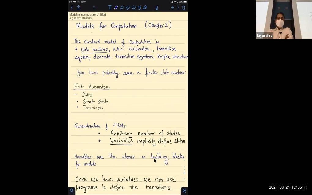 [图]Verification of Cyber-Physical Systems (Fall 2021)