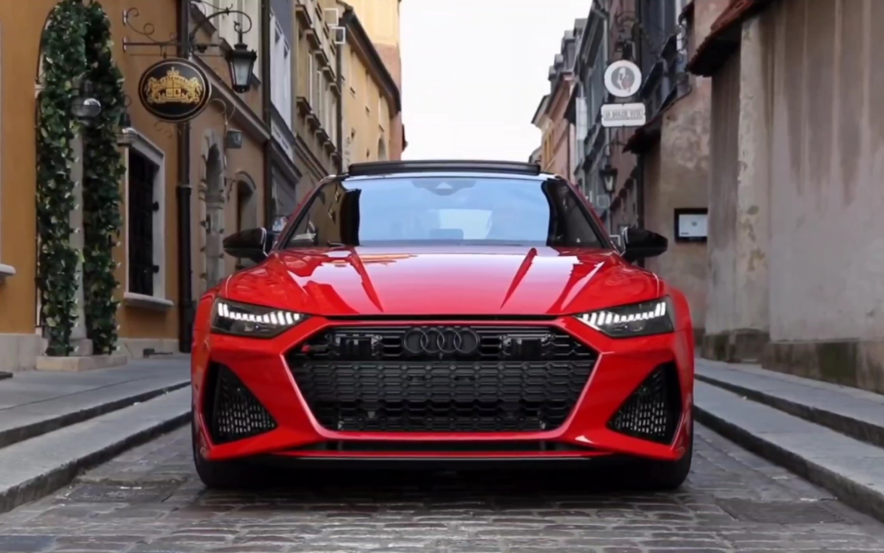 奥迪rs7探戈红 相信点赞的朋友三年内拥有这辆车