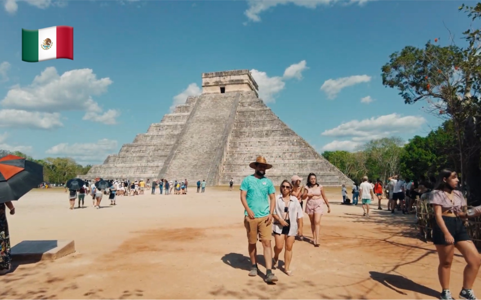 漫步游墨西哥尤卡坦半岛 奇琴伊察(Chichen Itza)|古玛雅文明的故乡 2022.4 [1080P高清视频]哔哩哔哩bilibili