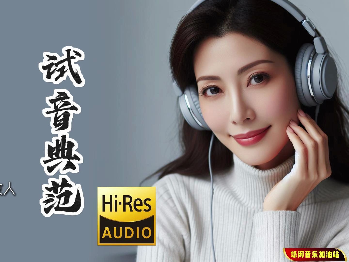 [图]超低频HI·FI女声，真发烧试音典范，触发低音声线的共鸣着迷！